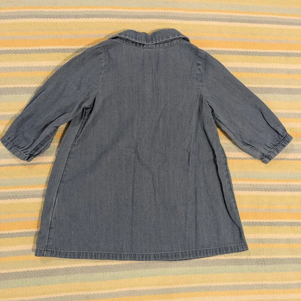 ⭐ Old Navy chambray dress size 6-12 months